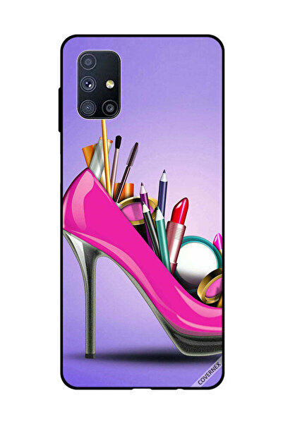 Covernex غطاء حماية لهاتف سامسونج جالاكسي M51 حذاء مع مكياج