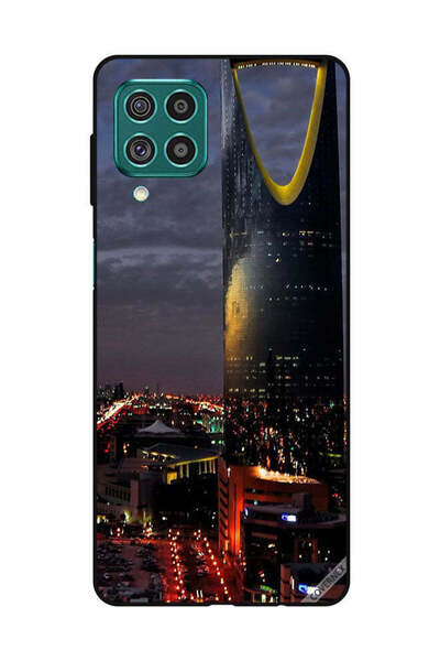 Covernex غطاء حماية لهاتف سامسونج جالاكسي M62/F62 منظر برج الفيصلية في المساء
