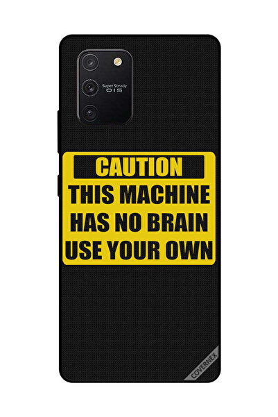 Covernex غطاء حماية لهاتف سامسونج جالكسي S10 لايت تحذير: هذا الجهاز لا يحتوي ...