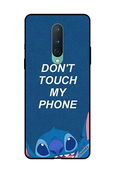 Covernex غطاء حماية لهاتف OnePlus 8 - لا تلمس هاتفي - أزرق