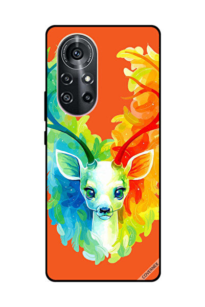 Covernex غطاء حماية لهاتف هواوي نوفا 8 برو 5G - غزال ملون