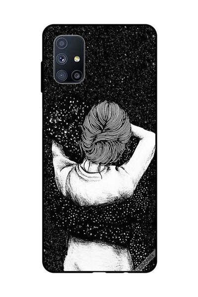 Covernex غطاء حماية لهاتف سامسونج جالاكسي M51 - خيال فتاة دودل الليلية