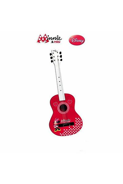 Doc Johnson Children's guitar, Minnie Mouse, red