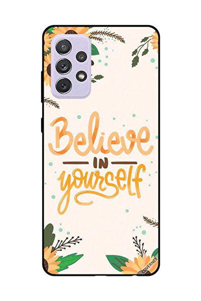 Covernex غطاء حماية لهاتف سامسونج جالاكسي A72 - ثق بنفسك - زهور الشمس