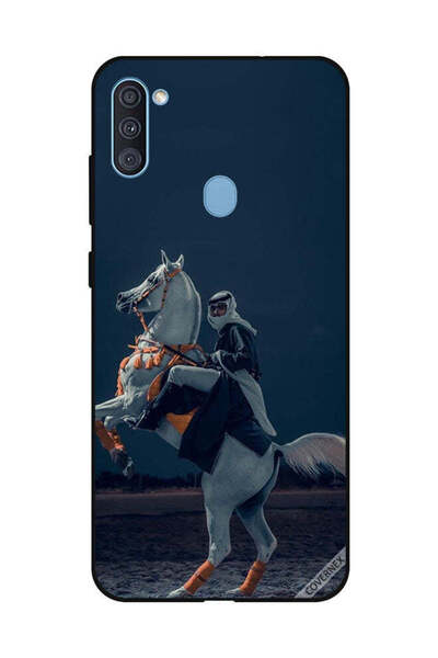 Covernex غطاء حماية لهاتف سامسونج جالاكسي A11 - شاب على حصان