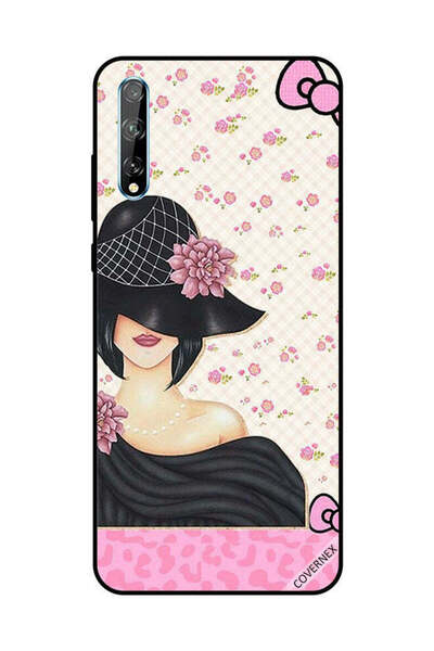 Covernex Protective Case Cover For Huawei Y8P/P Smart S Black Hat Girl