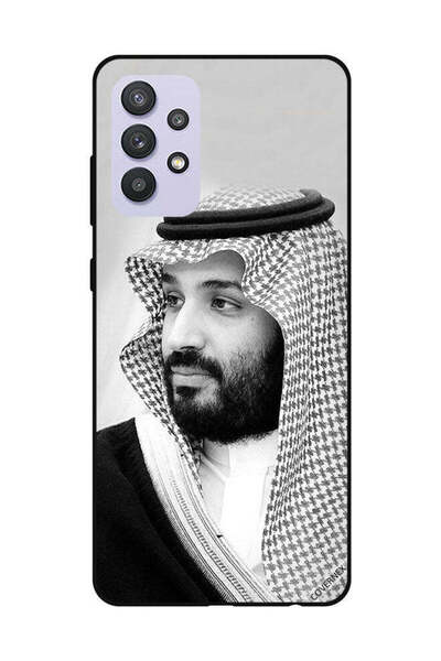 Covernex غطاء حماية لهاتف سامسونج جالاكسي A32 5G صورة محمد بن سلمان بالأبيض و...