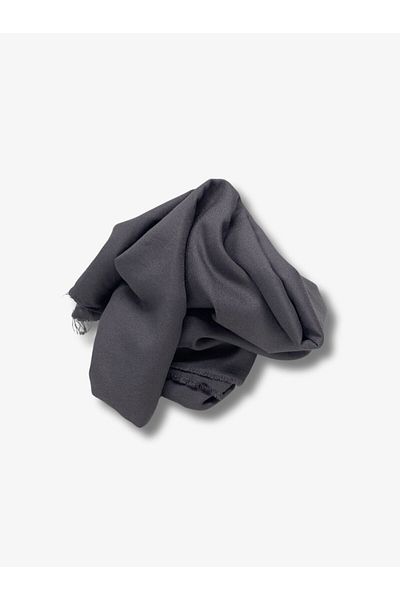 Yiğit Kumaş Crepe Fabric with Sand, Piece 220X140 cm Gray