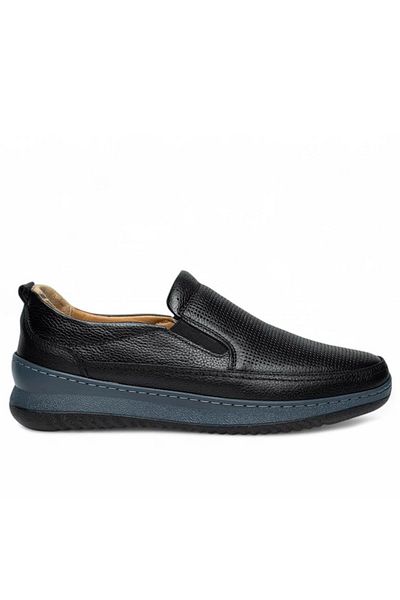 Mertto Casual Perforated Summer Breathable Organic Leather Men's Casual Shoes