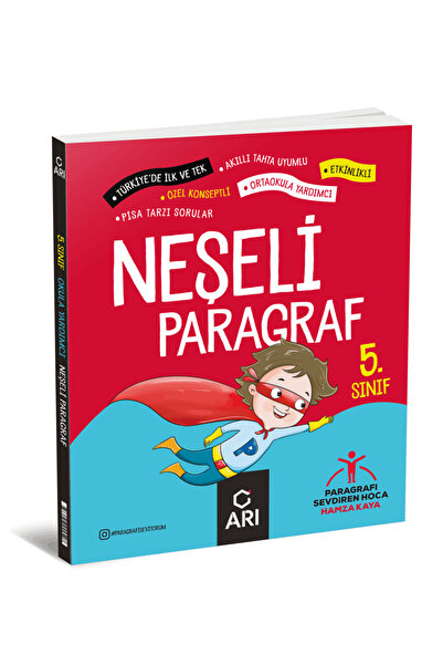 Arı Yayıncılık 5. Sınıf Neşeli Paragraf GÜNCEL BASKI