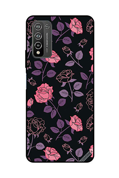 Covernex Protective Case Cover For Honor 10X Lite Pink And Purple Flowers