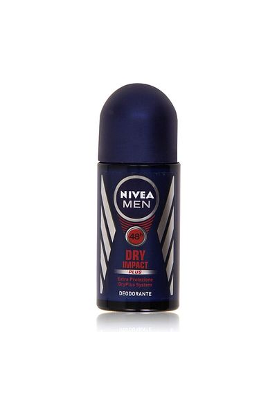Big Glide Deodorant Roll-On, Nivea Men Dry Impact, 50 ml