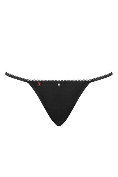 obsessive Obsessive Chiccanta women's thong panties, Polyamide/Elastane, Black, S/M