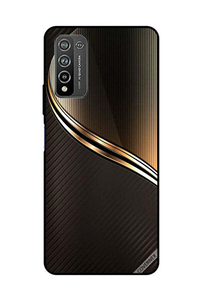 Covernex Protective Case Cover For Honor 10X Lite Dark Golden Steal Pattern