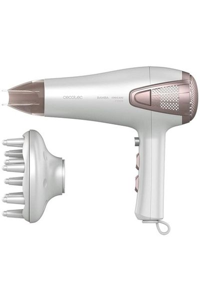 CECOTEC Uscător de păr, Cecotec Bamba Ionicare 5250, alb