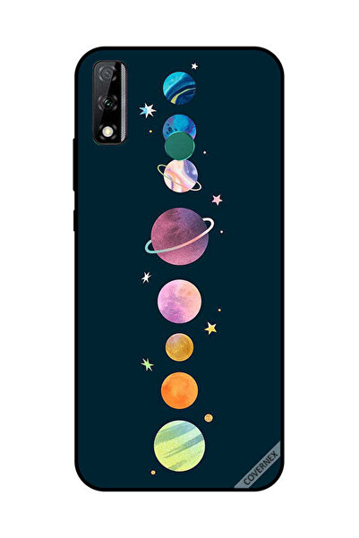 Covernex غطاء حماية لهاتف هواوي Y8S - الفضاء والنجوم
