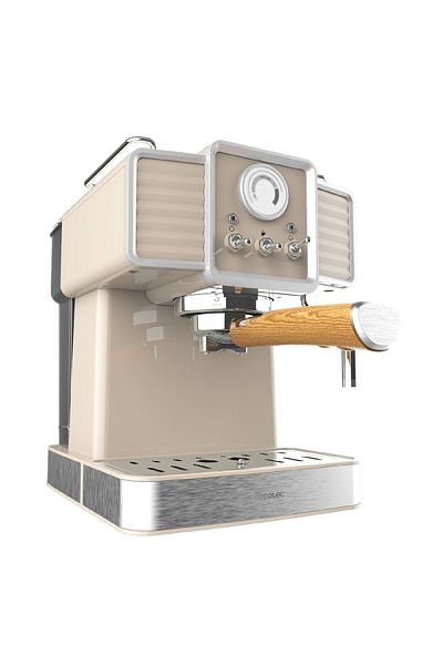 CECOTEC Espressor, Cecotec Power Espresso 20 Traditional, Light Beige
