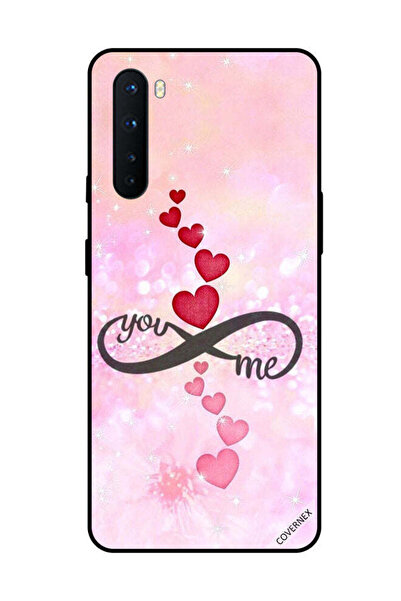 Covernex غطاء حماية لهاتف OnePlus Nord - قلوب حمراء ووردية - You Infinity Me