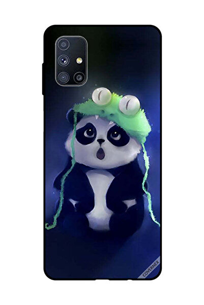 Covernex غطاء حماية لهاتف سامسونج جالاكسي M51 باندا بتصميم كاب
