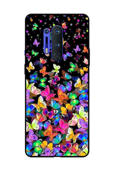 Covernex غطاء حماية لهاتف OnePlus 8 Pro - فراشات صغيرة متعددة الألوان