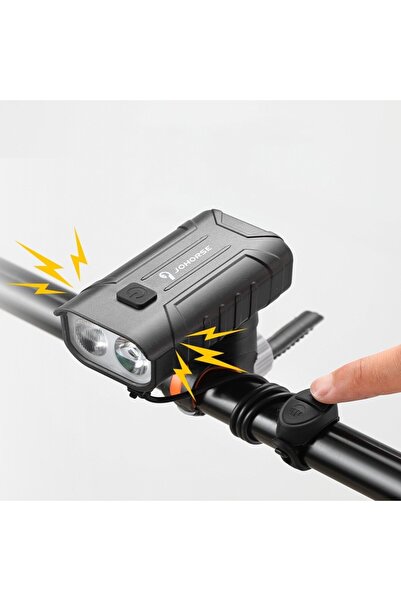 Schulzz 250 Lümen USB ile Şarj Edilebilir Bisiklet Farı