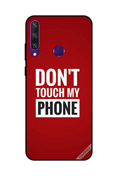 Covernex Protective Case Cover For Huawei Y6P Don't Touch My Phone
