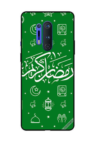 Covernex غطاء حماية لهاتف ون بلس 8 برو - رمضان كريم - أخضر