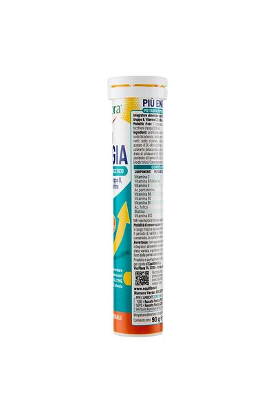 Equilibra Piu Energia, Vitamine Pentru Energia, 10 Tablete Efervescente, Equilibra