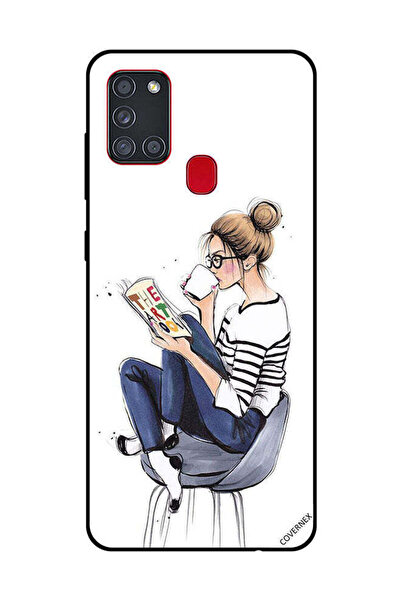 Covernex غطاء حماية لهاتف سامسونج جالكسي A21S جاهز للكتاب الفني