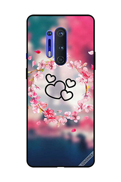 Covernex غطاء حماية لهاتف OnePlus 8 Pro قلوب سوداء