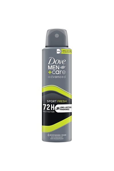 Dove Men's antiperspirant spray, Dove Men+Care, Sport Fresh, 150ml