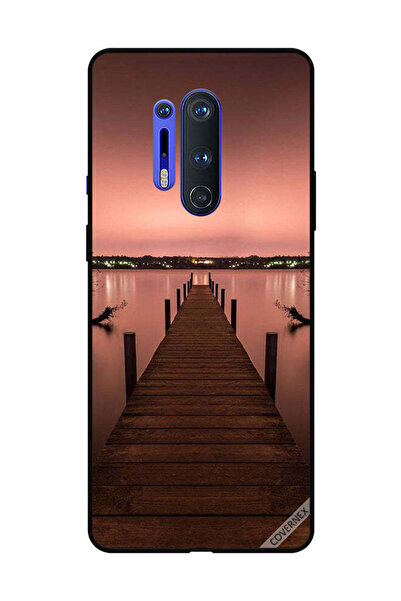 Covernex غطاء حماية لهاتف OnePlus 8 Pro - مسار إلى البحر مساءً