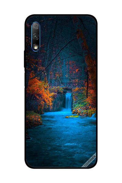 Covernex غطاء حماية لهاتف Honor 9X - شلال أزرق