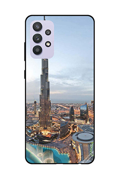Covernex غطاء حماية لهاتف سامسونج جالاكسي A32 5G منظر جميل لوسط مدينة دبي