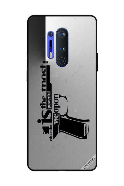 Covernex غطاء حماية لهاتف OnePlus 8 Pro، التعليم هو السلاح الأقوى
