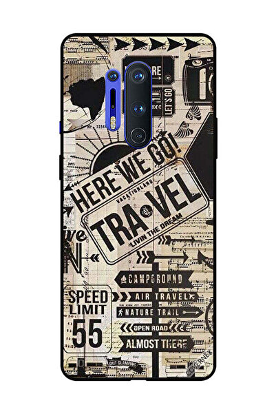 Covernex غطاء حماية لهاتف OnePlus 8 Pro Here We Go Travel