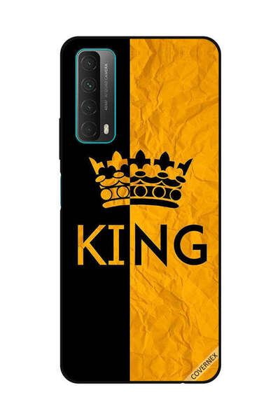 Covernex غطاء حماية لهاتف هواوي Y7A/P Smart 2021 - أسود وأصفر