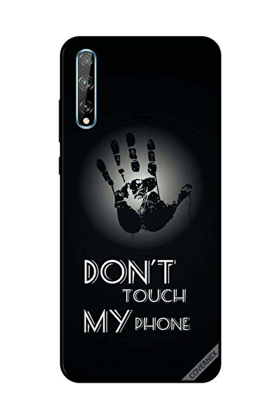 Covernex غطاء حماية لهاتف هواوي Y8P/P Smart S - لا تلمس هاتفي - يدي