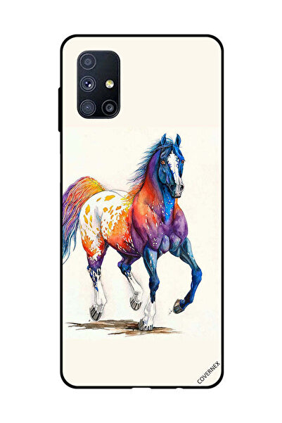 Covernex غطاء حماية لهاتف سامسونج جالاكسي M51 - حصان ملون