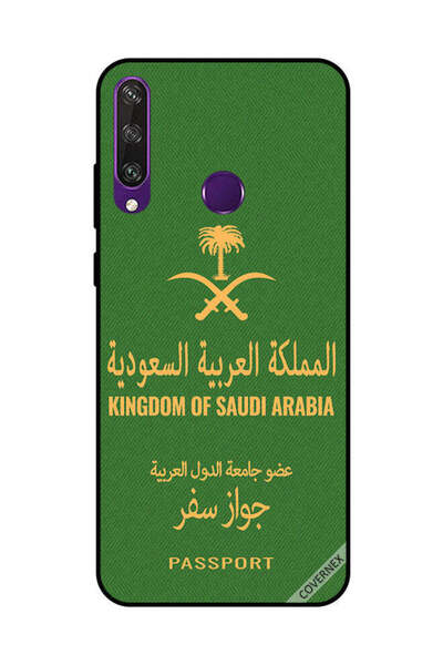 Covernex غطاء حماية لهاتف هواوي Y6P جواز سفر المملكة العربية السعودية