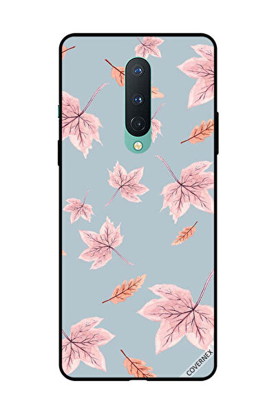 Covernex غطاء حماية لهاتف OnePlus 8 مطبوع عليه أوراق الخريف