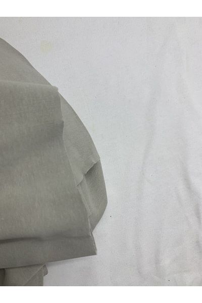 Yiğit Kumaş Ribana Fabric, Piece 60X180 cm Gray Color