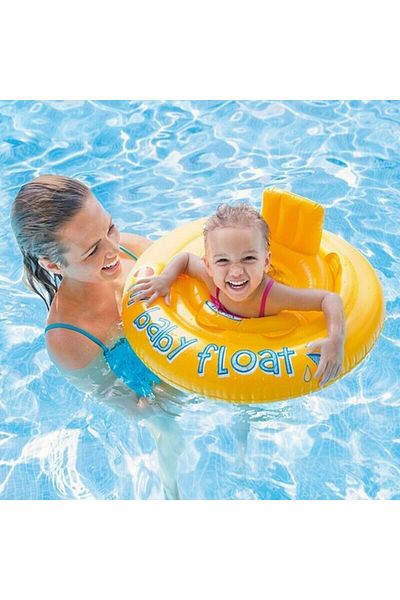 Nose Intex 56585EU Baby Ring, 70 cm, Yellow
