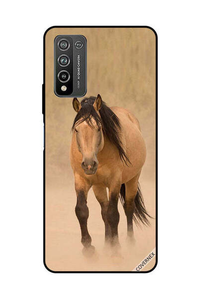 Covernex Protective Case Cover For Honor 10X Lite Brown Horse Race