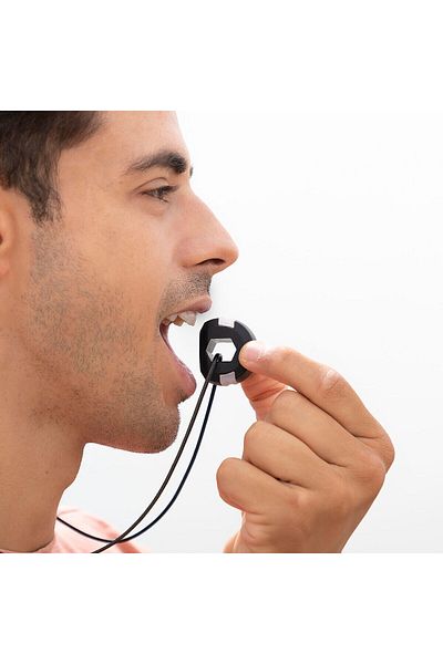 InnovaGoods InnovaGoods Jaggler jaw exerciser, silicone, black