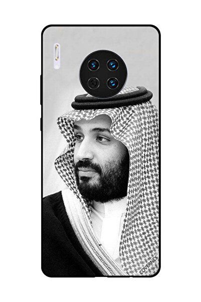 Covernex غطاء حماية لهاتف هواوي ميت 30 صورة محمد بن سلمان بالأبيض والأسود