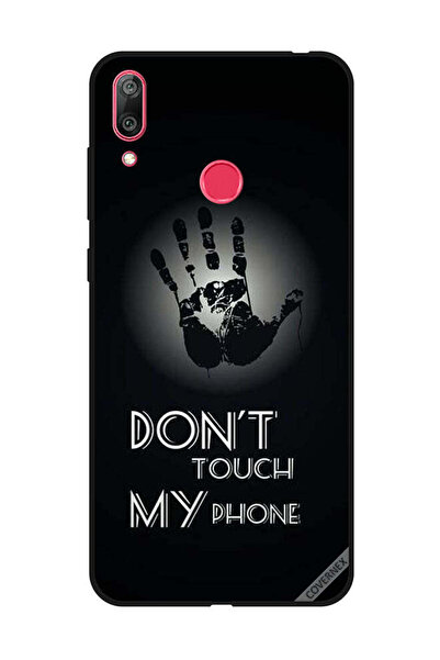 Covernex غطاء حماية لهاتف هواوي Y7 Prime 2019 - لا تلمس هاتفي باليد