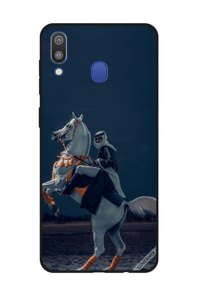 Covernex غطاء حماية لهاتف سامسونج جالاكسي M20 - شاب على حصان