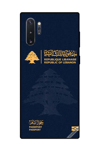 Covernex غطاء حماية لهاتف سامسونج جالكسي نوت 10 بلس - جواز سفر لبناني