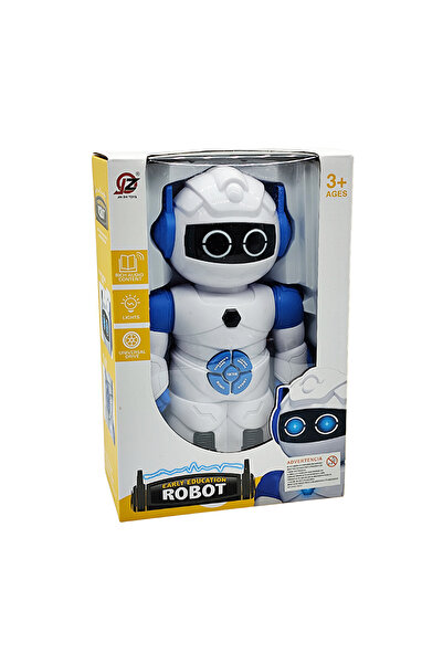 rexa روبوت يعمل بالبطارية يمشي، وله أضواء وصوت